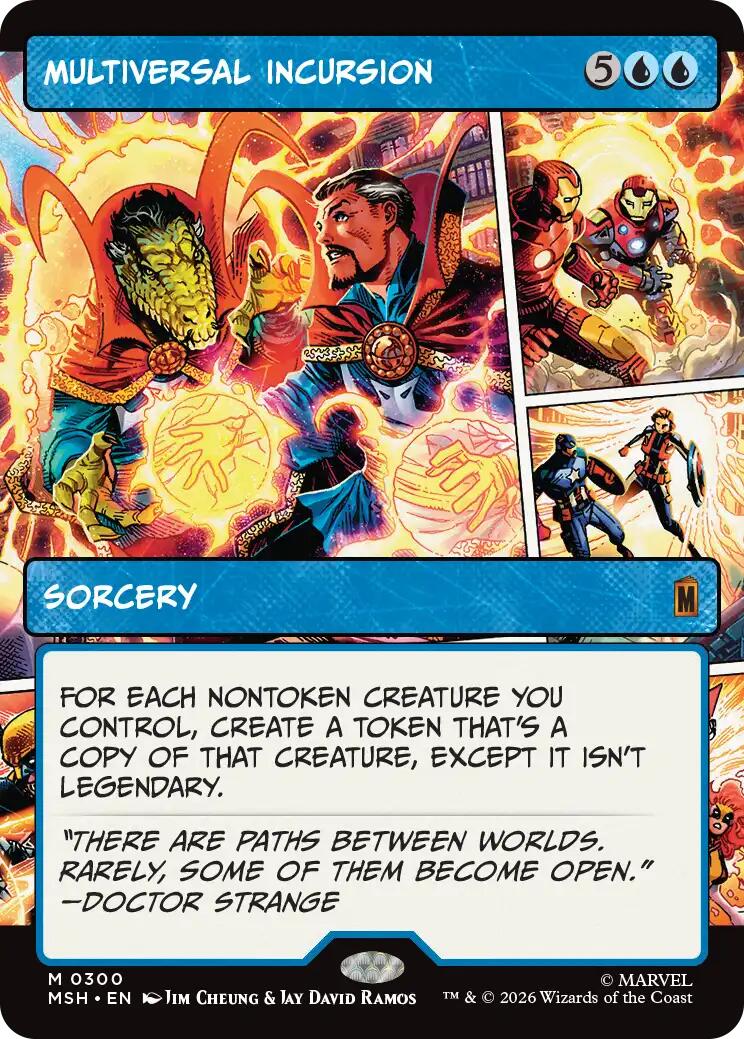 Multiversal Incursion (Borderless) [MSH - 300]