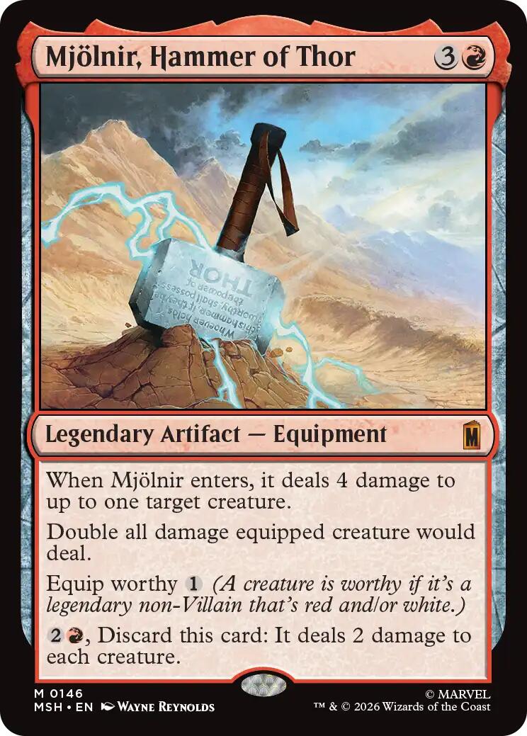 Mjolnir, Hammer of Thor [MSH - 146]
