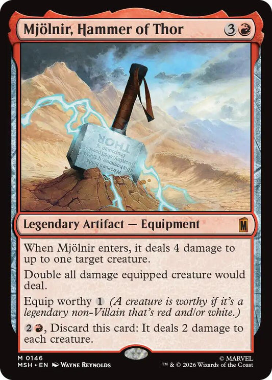 Mjolnir, Hammer of Thor [MSH - 146]