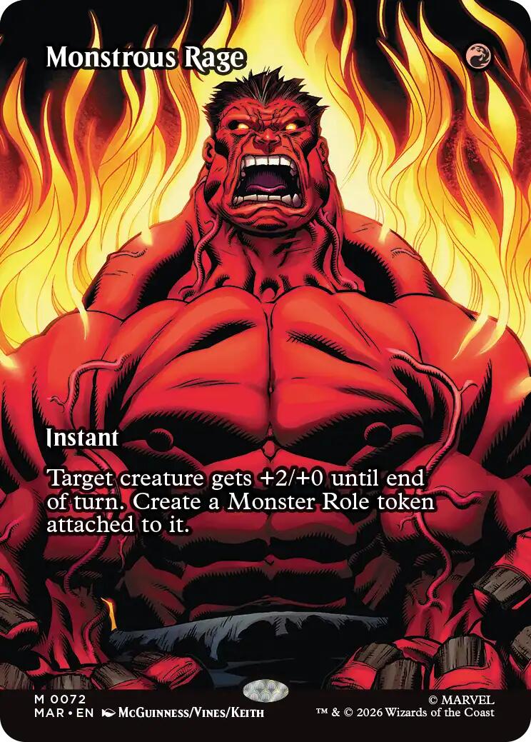 Monstrous Rage (Borderless) [MAR - 72]