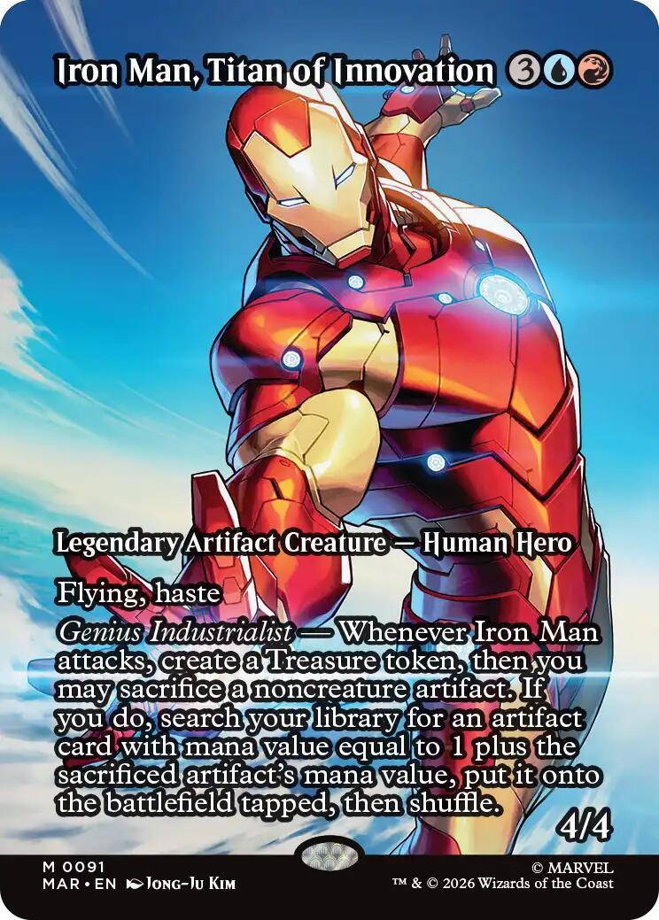 Iron Man, Titan of Innovation (Borderless) [MAR - 91]