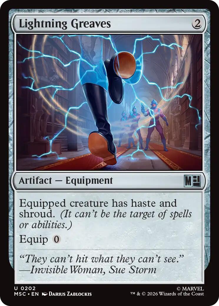 Lightning Greaves [MSC - 202]