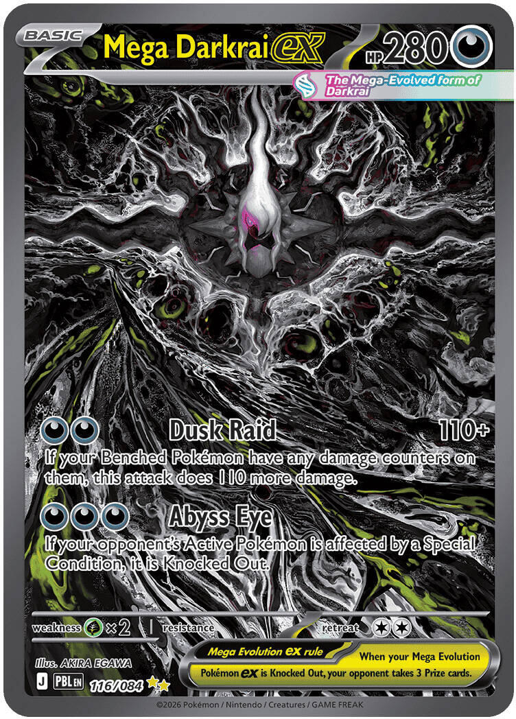 Mega Darkrai ex - 116/084 [PBL - 116/084]