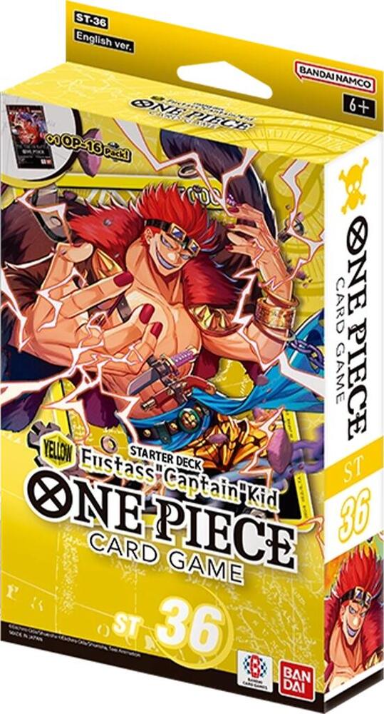 Starter Deck 36: YELLOW Eustass”Captain”Kid - Starter Deck 36: YELLOW Eustass”Captain”Kid (ST-36)