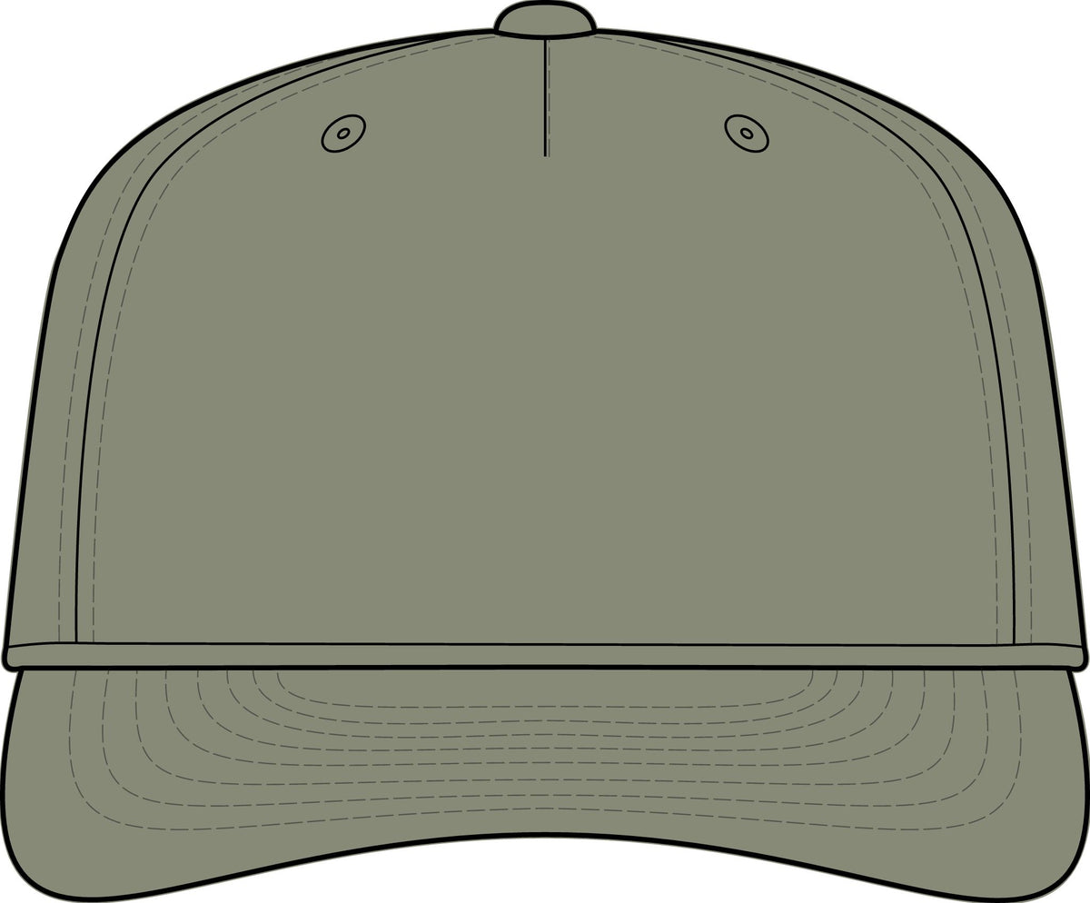 Lightweight Performance Snapback Hat w/ Circle Logo