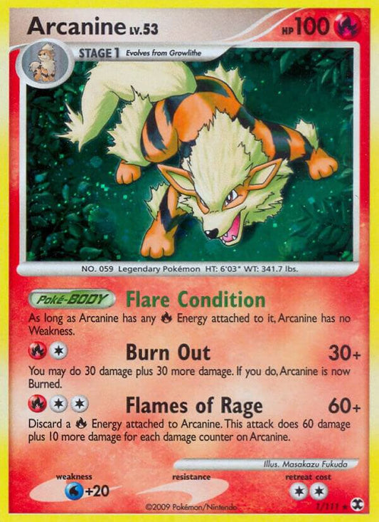 Arcanine - Rising Rivals (RR) [LP]