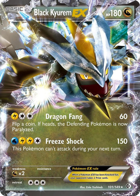 Black Kyurem EX - Boundaries Crossed (BCR) [MP]