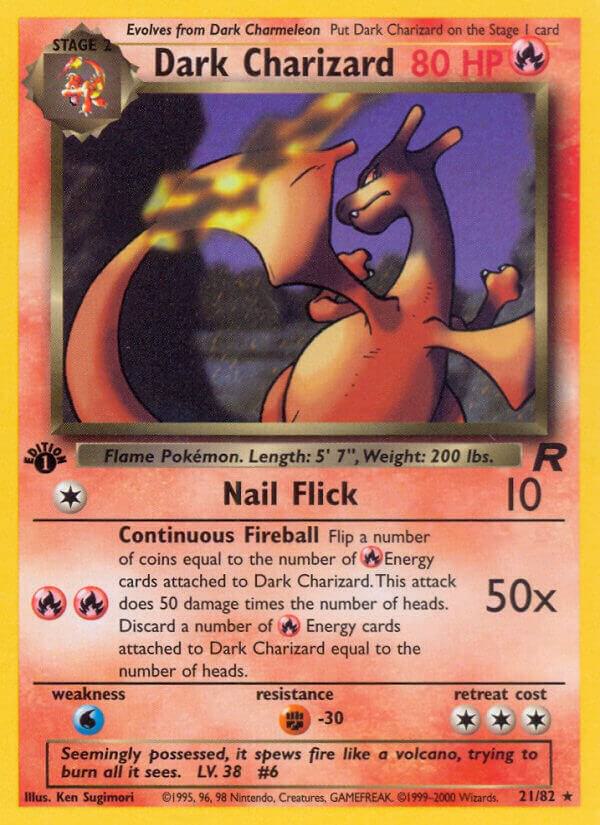 Dark Charizard (21) - Team Rocket (TR) [UNLIMITED] [LP]