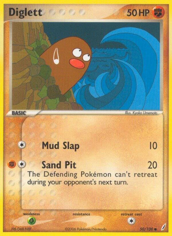 Diglett - Crystal Guardians (CG) [MP] [Reverse Holofoil Crystal Guardians Stamp]