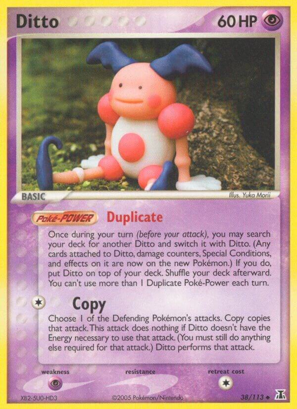 Ditto - 038/113 (Mr. Mime) - Delta Species (DS) [MP]