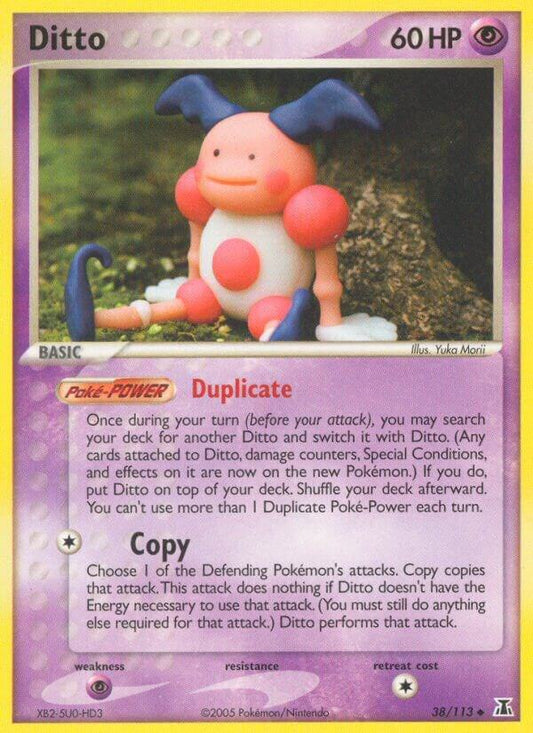 Ditto - 038/113 (Mr. Mime) - Delta Species (DS) [MP]