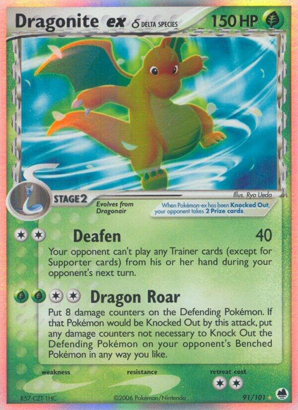 Dragonite ex (Delta Species) - Dragon Frontiers (DF) [DMG]
