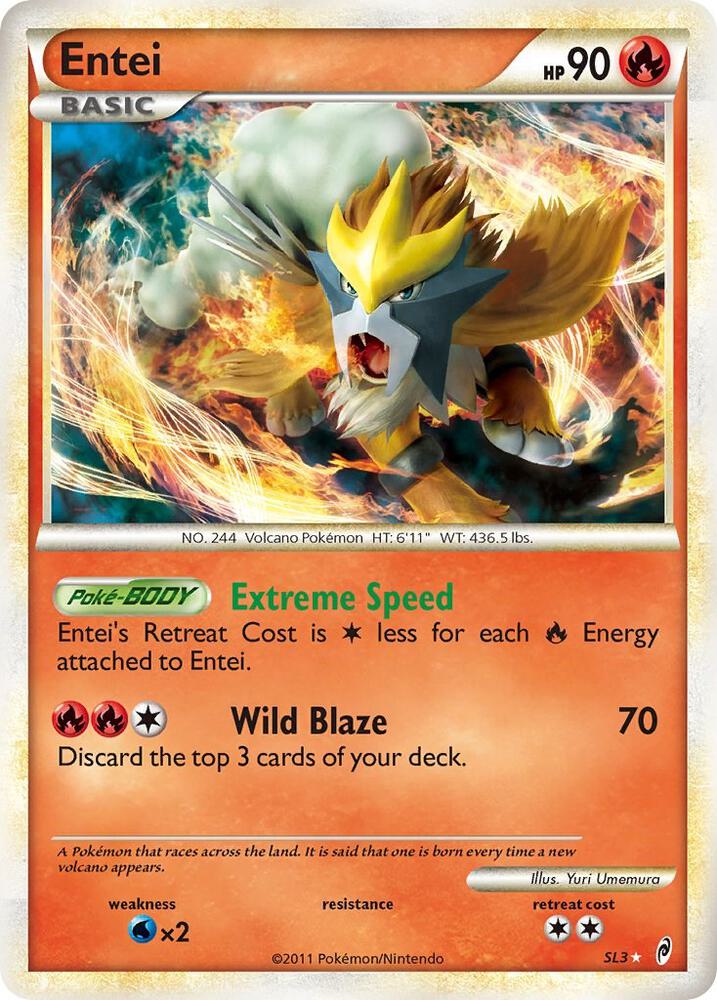 Entei (Shiny) - Call of Legends (CL) [HP]