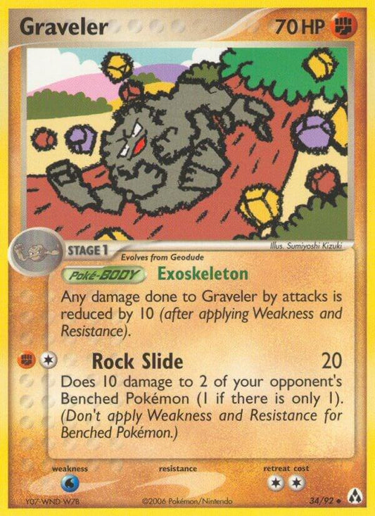Graveler - Legend Maker (LM) [Reverse Holofoil] [HP]