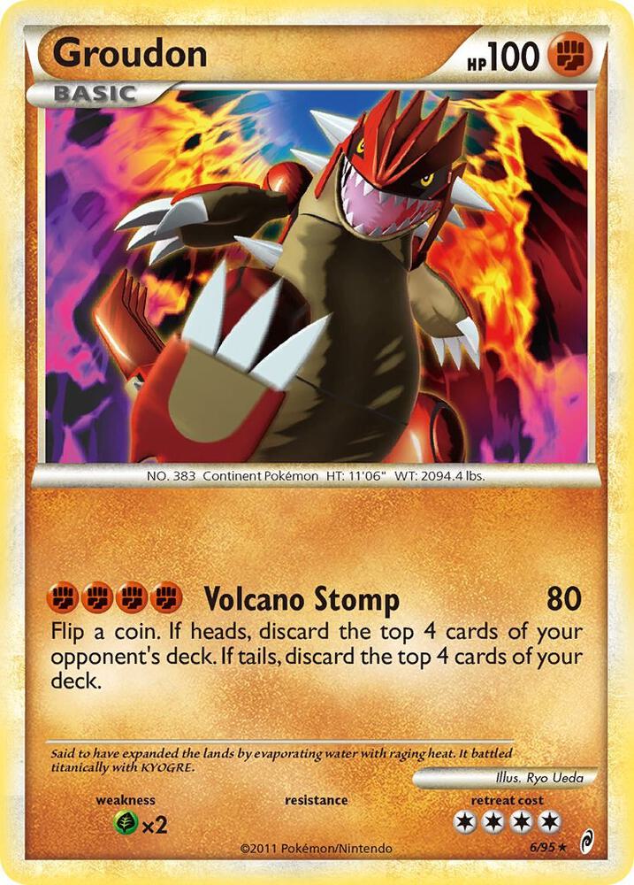 Groudon - Call of Legends (CL) [HP] [Holofoil]