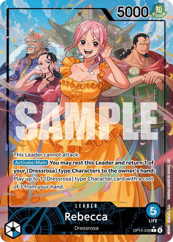 Rebecca (OP15-039) (Alternate Art) - Adventure on Kami's Island (OP15-EB04)