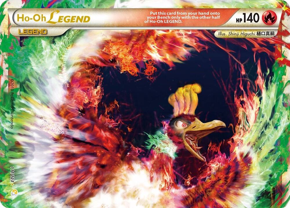 Ho-Oh Legend (Top) - HeartGold SoulSilver (HS) [DMG]