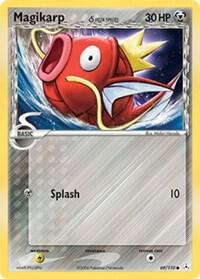 Magikarp (Delta Species) - Holon Phantoms (HP) [Reverse Holofoil] [MP]