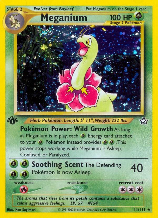 Meganium (11) - Neo Genesis (N1) [Unlimited]