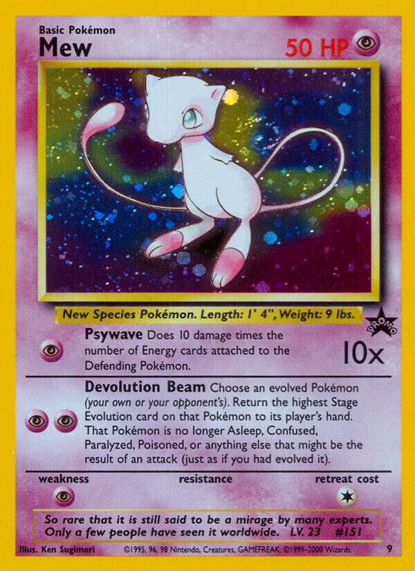 Mew (9) - WoTC Promo (PR) [MP]
