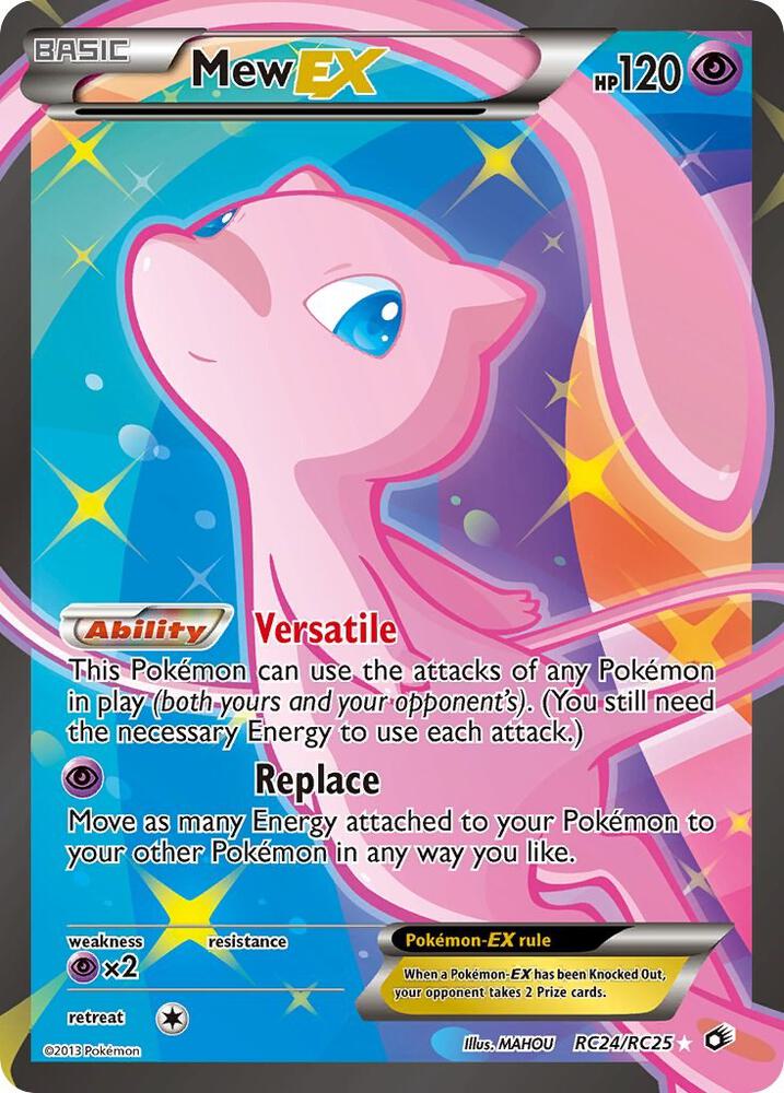 Mew EX (Full Art) - Legendary Treasures: Radiant Collection (LTR) [MP]