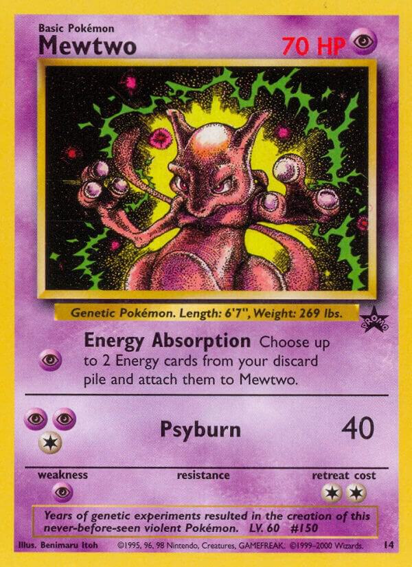 Mewtwo (14) - WoTC Promo (PR) [MP]