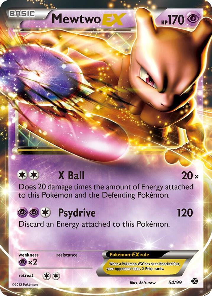 Mewtwo EX - Next Destinies (NXD) [MP]