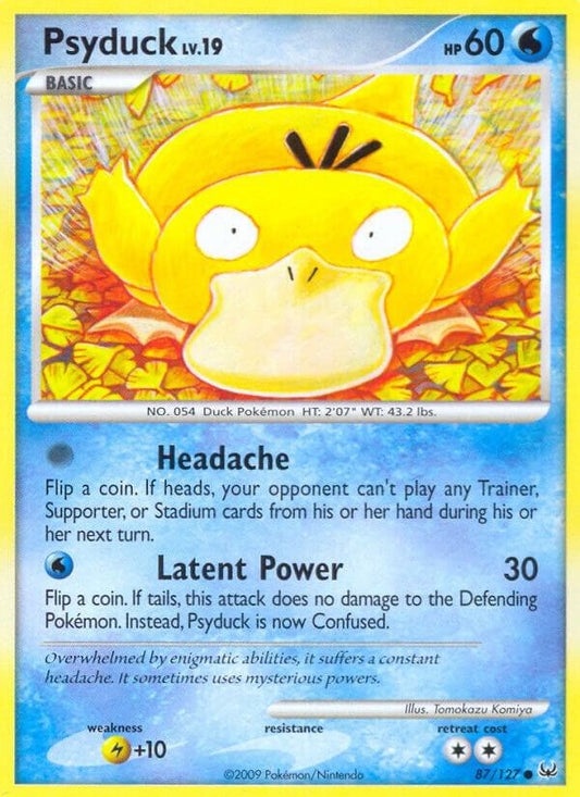 Psyduck - Platinum (PL) [Reverse Holofoil] [LP]