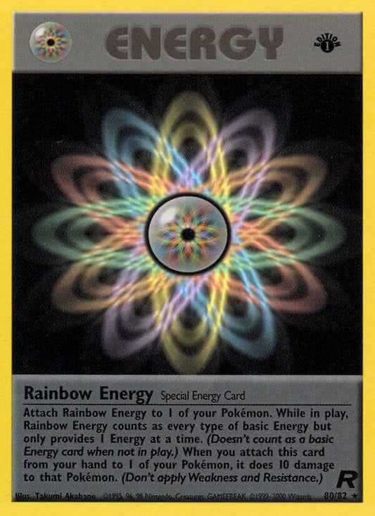 Rainbow Energy (80) - Team Rocket (TR) [LP] [Unlimited]