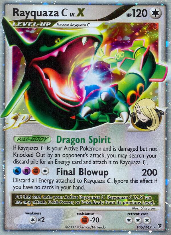 Rayquaza C Lv.X - Supreme Victors (SV) [LP]