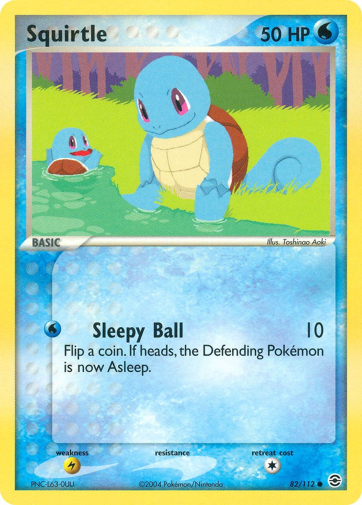 Squirtle - 082/112 [RG - 82/112]