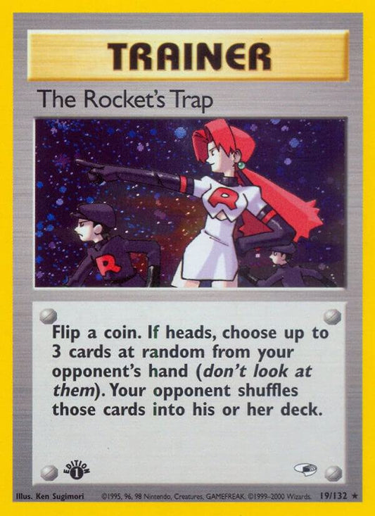 The Rocket's Trap - Gym Heroes (G1) [UNLIMITED HOLOFOIL] [MP]