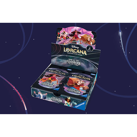 Disney Lorcana: Rise of the Floodborn Booster Box- JAPANESE Edition (16 Packs)