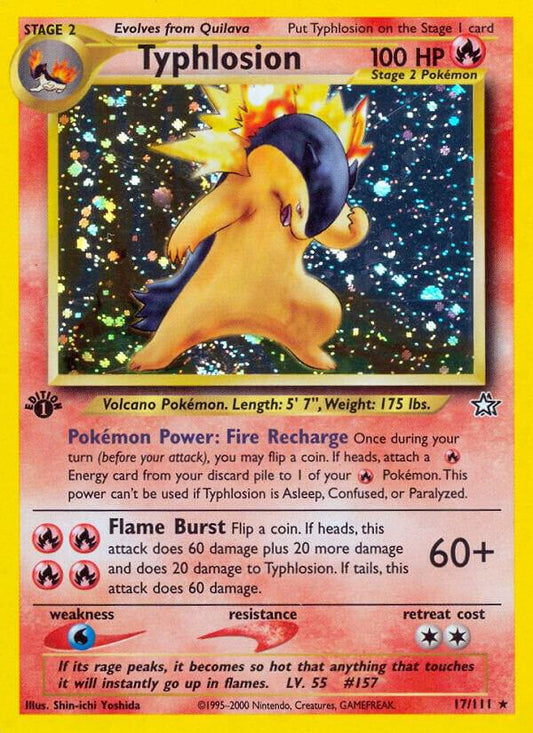Typhlosion (17) - Neo Genesis (N1) [Unlimited Holofoil] [MP]