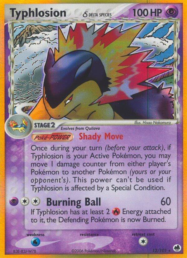 Typhlosion (Delta Species) - Dragon Frontiers (DF) [HOLOFOIL] [HP]