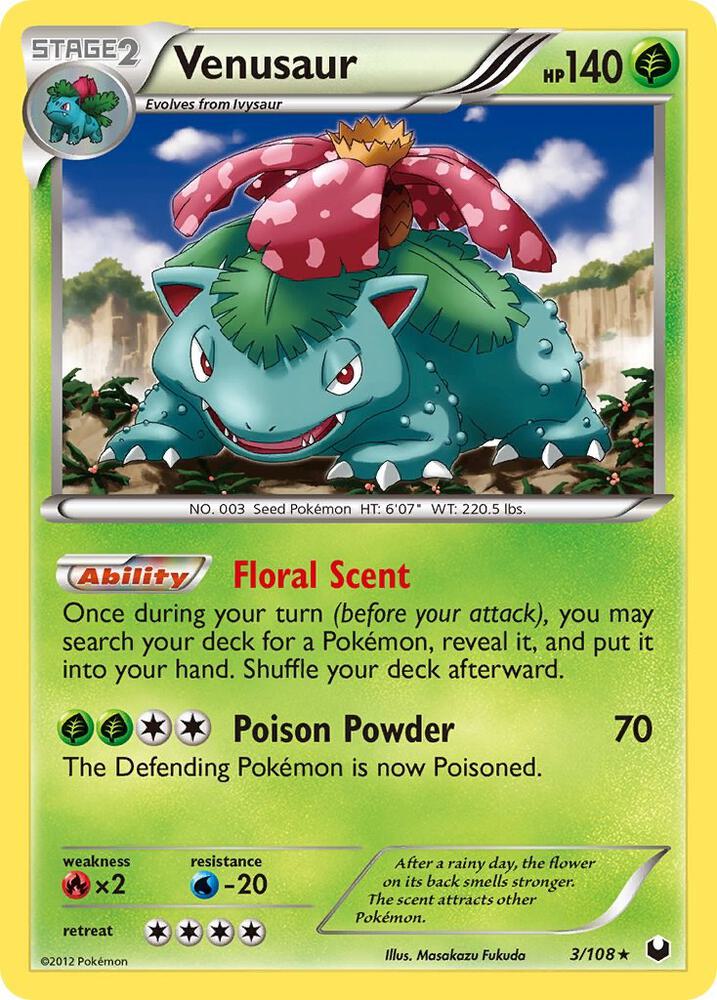 Venusaur - Dark Explorers (DEX) [Holofoil] [MP]