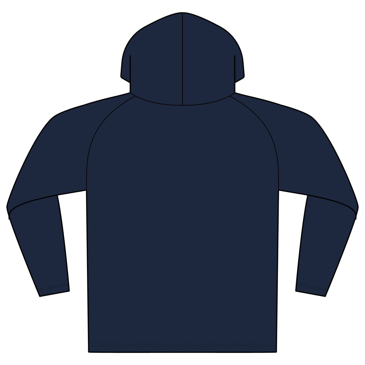 Lightweight, Sun-smart Hoodie w/ Logo