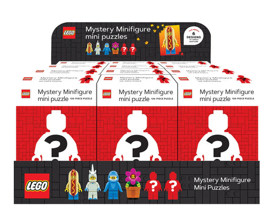 Mystery Minifigure Puzzles Red Edition