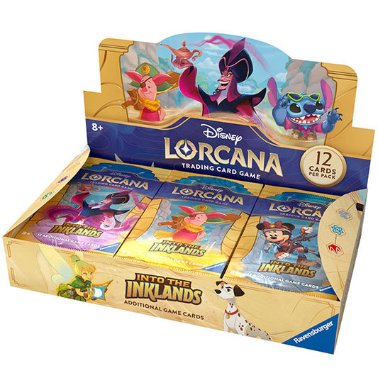 Disney Lorcana: Into the Inklands Booster Box (24 Packs) [Chapter 3]