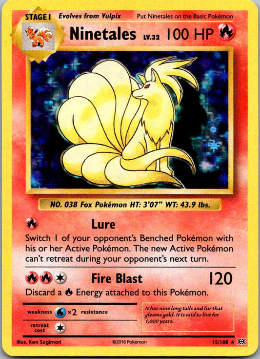 Ninetales - 15/108 (Evolutions)