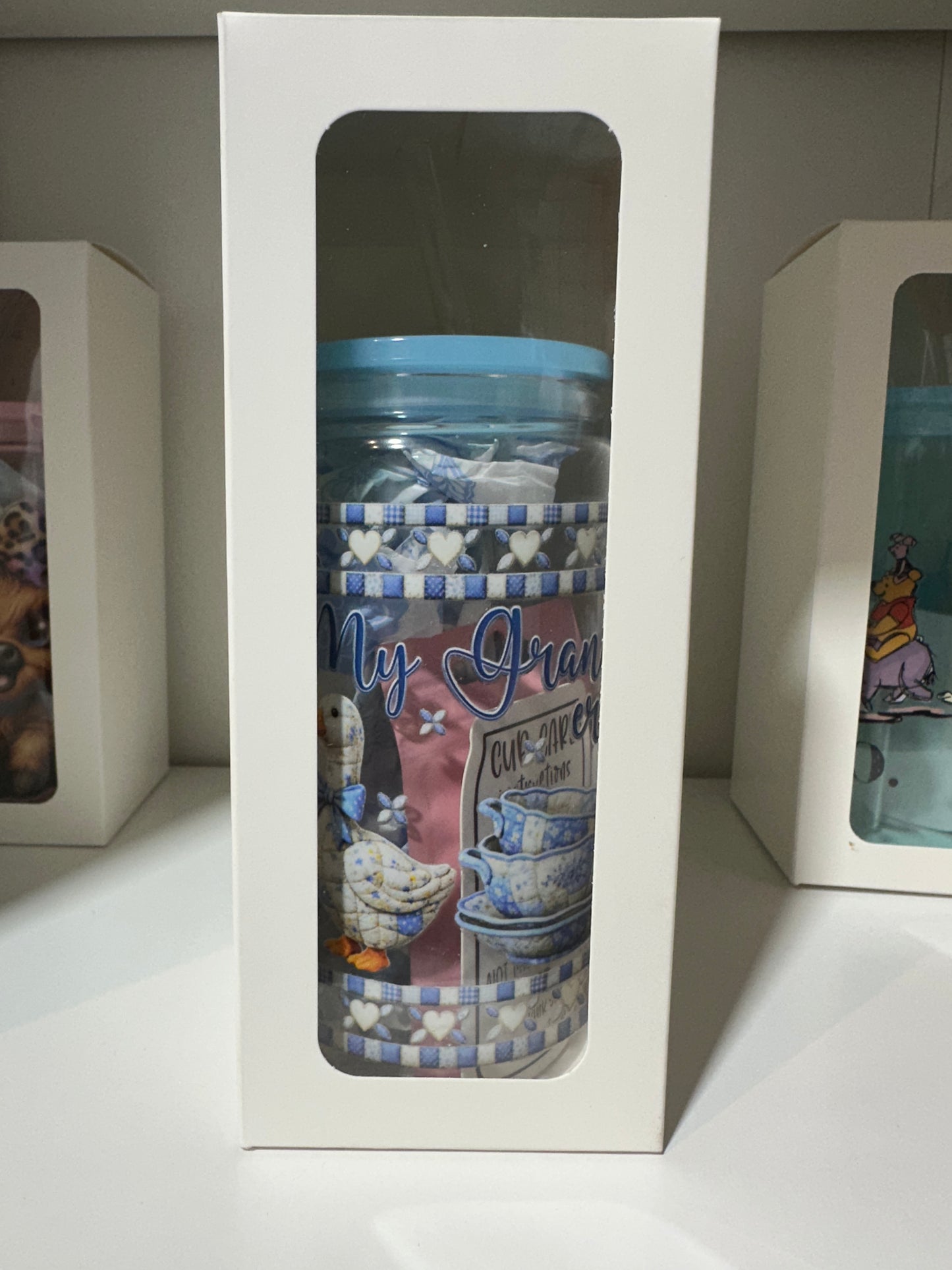 Vintage Country Goose & Teacup Tumbler