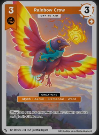 Rainbow Crow - 011/214