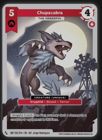 Chupacabra - 128/214