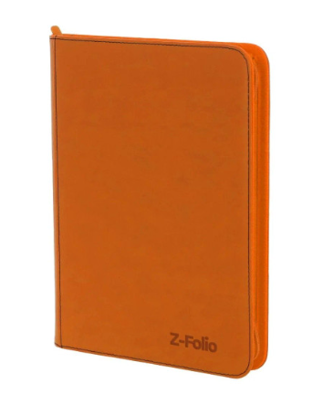 BCW ZIPPERED FOLIO 9-POCKET [ORANGE]