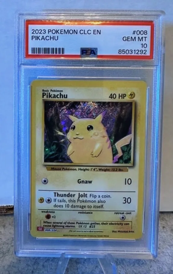 2023 Pokémon CLC EN Pikachu PSA 10