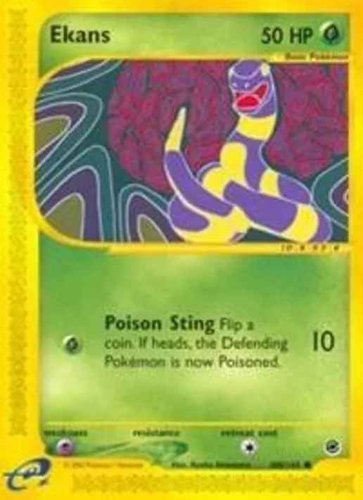 Ekans - 108/145 - Reverse Holofoil