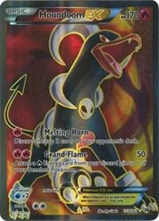 Houndoom EX (Full Art) - Lightly Played