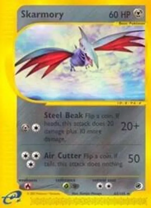Skarmory (63) - Reverse Holofoil - Damaged