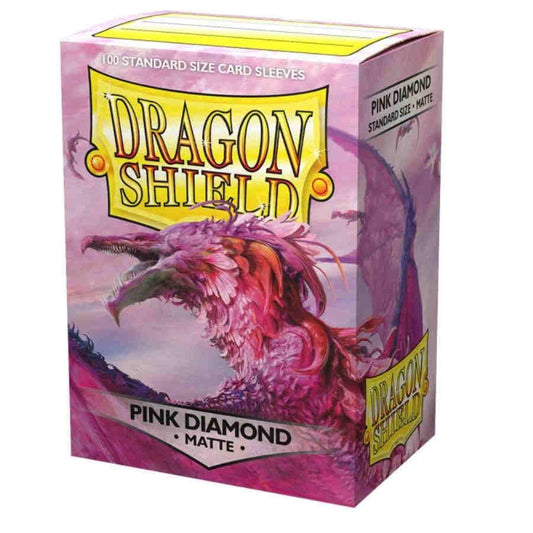 Dragon Shield Sleeves: Standard- Matte Pink Diamond (100 ct.)
