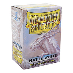 Dragon Shield Sleeves: Standard- Matte White